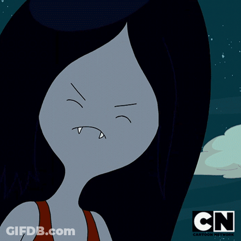 A Cartoon Character With Flames Coming Out Of Her Eyes And Cn Cartoon Network In The Bottom Right Corner GIF