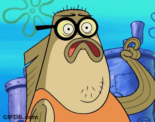 A Cartoon Character With Glasses And A Flower In The Background Is Giving A Thumbs Up GIF