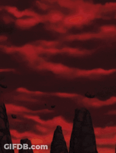 A Cartoon Character With Pink Hair And Orange Pants Throws A Beam GIF