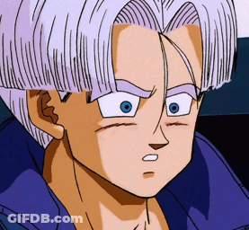 A Cartoon Character With Purple Hair And Blue Eyes GIF