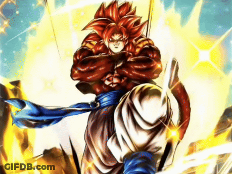 A Cartoon Character With Red Hair And A Blue Scarf Around His Waist . GIF