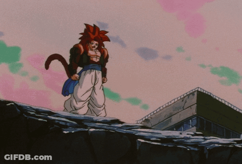 A Cartoon Character With Red Hair And Blue Eyes GIF