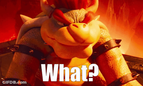 A Cartoon Character With Spikes On His Arms Is Asking The Question What GIF