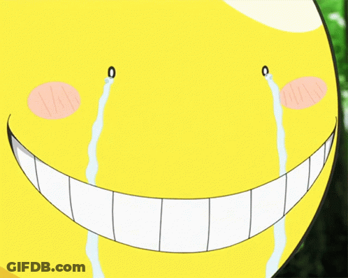 A Cartoon Character With Tears Coming Out Of His Eyes GIF