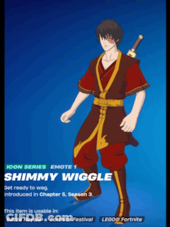 A Cartoon Character With The Name Chimmy Wiggle On The Bottom GIF