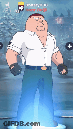 A Cartoon Character With The Name Ghasty008 On The Bottom Right GIF