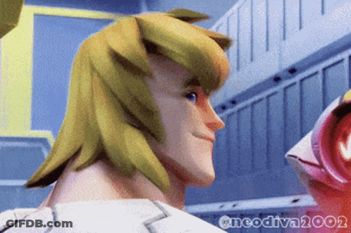 A Cartoon Character With The Name Neodiva2002 On The Bottom Left GIF