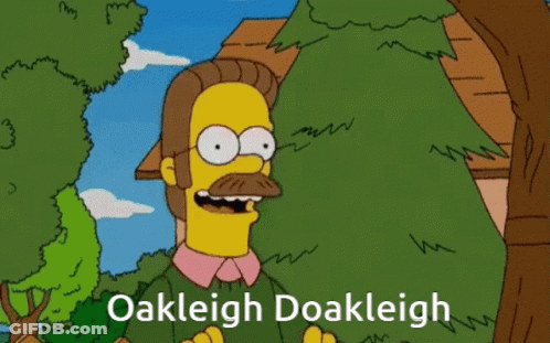 A Cartoon Character With The Name Oakleigh Doakleigh On It GIF