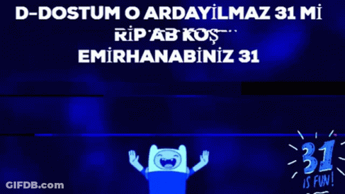 A Cartoon Character With The Number 31 In The Lower Right Corner GIF