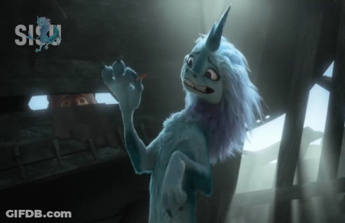 A Cartoon Character With The Word Sisu In The Upper Right Corner GIF