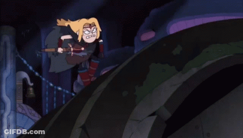 A Cartoon Character With The Words Biggest Moron Written On The Bottom GIF
