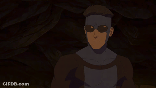 A Cartoon Character With The Words Dude Gross On The Bottom GIF