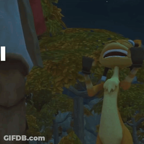 A Cartoon Character With The Words " I Hate Being Short " GIF