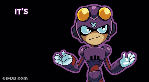 A Cartoon Character With The Words It 'S True I Hate Everyone GIF