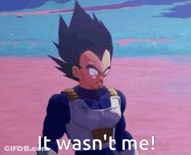 A Cartoon Character With The Words It Wasn 'T Me GIF