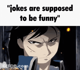 Cartoon Character Saying Jokes Are Supposed To Be Funny GIF