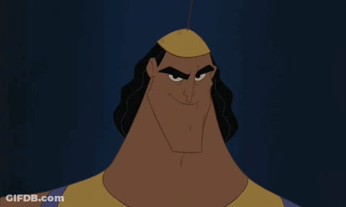 A Cartoon Character With The Words Mission Accomplished Written Below Him GIF