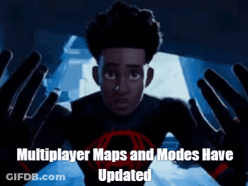 Cartoon Map And Mode Update Text GIF