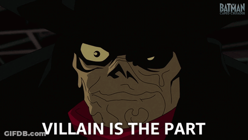 A Cartoon Character With The Words That I Was Born To Play Behind Him GIF