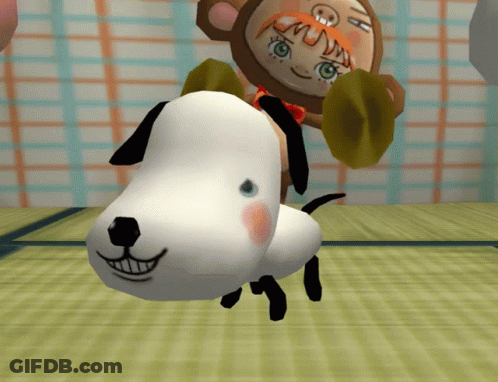A Cartoon Dog Is Standing Next To A Monkey With A Bow Tie GIF