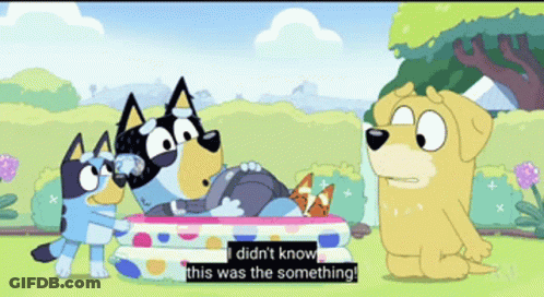 A Cartoon Dog Says I Didn T Know This Was The Something GIF