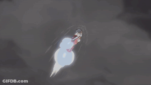 Cartoon Bird With Sword In Mouth GIF