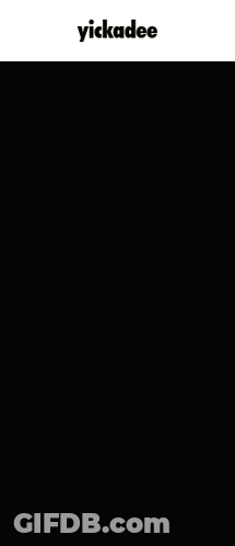 A Cartoon Drawing Of A Bird With The Name Yickadee On The Bottom GIF