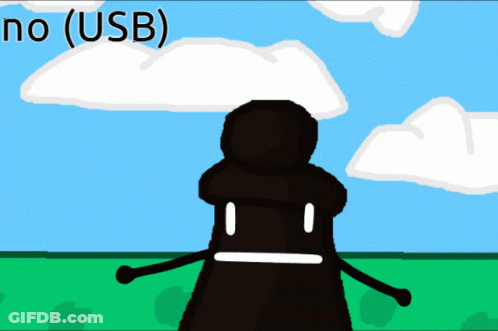 Black Chess Piece No USB GIF
