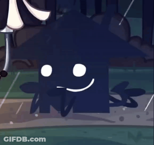 A Cartoon Drawing Of A Box With A Smile On It GIF
