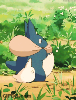 Cartoon Cat Carrying Bag On Back GIF