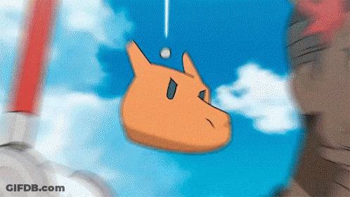 Cartoon Cat Hanging From Rope GIF