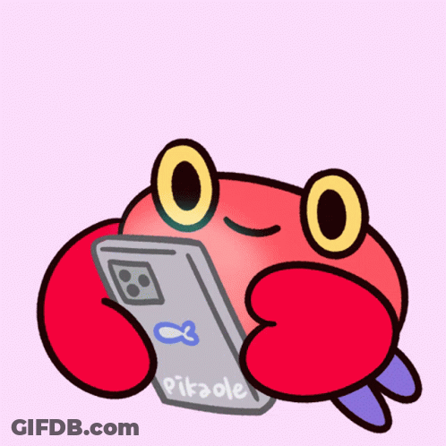 A Cartoon Drawing Of A Cell Phone With A Heart On The Screen GIF