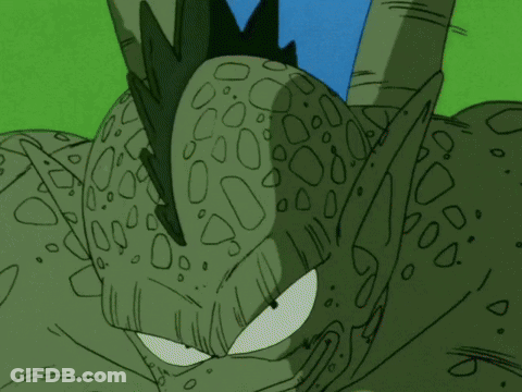 A Cartoon Drawing Of A Devil And A Dragon GIF