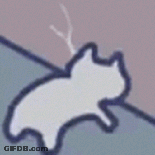 A Cartoon Drawing Of A Dog Laying On The Ground Next To A Star . GIF