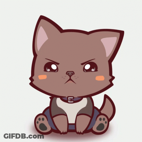 A Cartoon Drawing Of A Dog With The Words Wag Kang Makulet Written Below It GIF