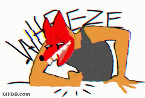 A Cartoon Drawing Of A Fox With The Word Jezebel Written On The Bottom GIF