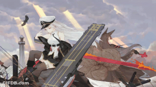 A Cartoon Drawing Of A Girl Sitting On A Plane With The Number 19 On The Side GIF