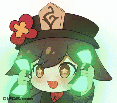 A Cartoon Drawing Of A Girl Wearing A Hat With A Flower On It GIF