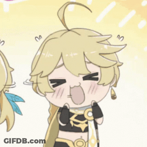 A Cartoon Drawing Of A Girl With A Braided Hair Making A Surprised Face GIF