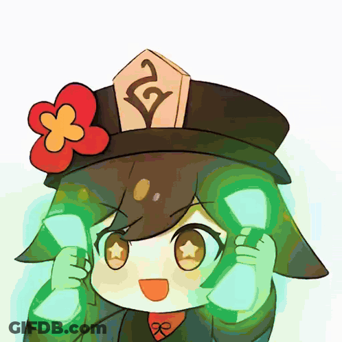 A Cartoon Drawing Of A Girl With A Flower In Her Hair GIF