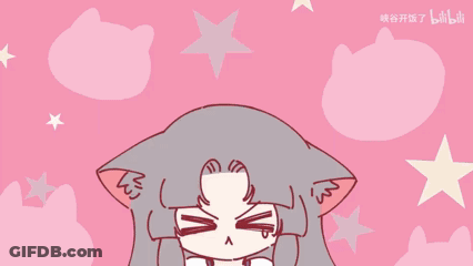A Cartoon Drawing Of A Girl With The Words " Am I Not Your Favourite Little Genius " GIF