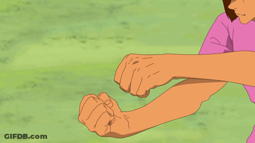 A Cartoon Drawing Of A Girl With The Words As It Was Passed For Generations GIF