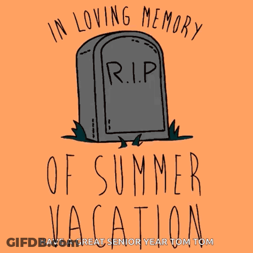 A Cartoon Drawing Of A Gravestone That Says R.i.p. On It GIF
