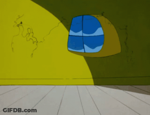A Cartoon Drawing Of A Grinch In A Santa Outfit GIF