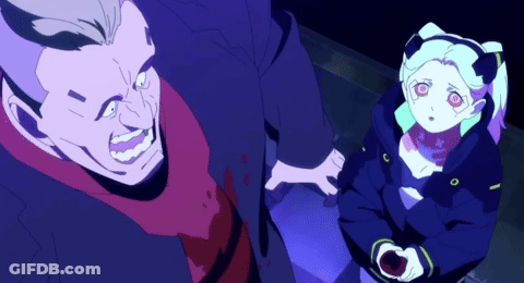 A Cartoon Drawing Of A Man And A Girl GIF