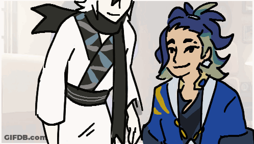 Cartoon Man And Woman Holding Hands GIF