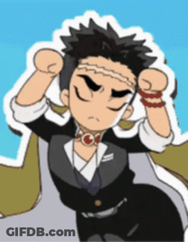 A Cartoon Drawing Of A Man Wearing A Mask GIF