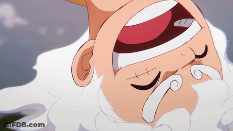 A Cartoon Drawing Of A Man With A Beard And A Cross On His Forehead GIF