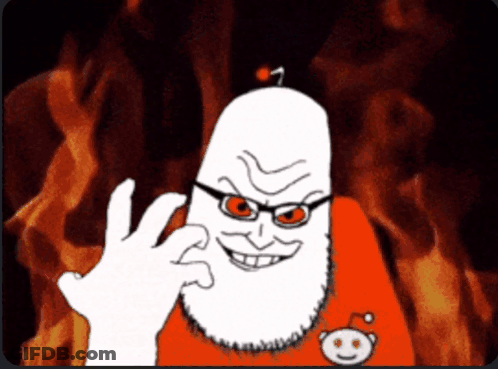 A Cartoon Drawing Of A Man With A Beard And Glasses Giving The Ok Sign GIF