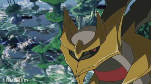 A Cartoon Drawing Of A Monster With A Bbc Logo In The Background GIF